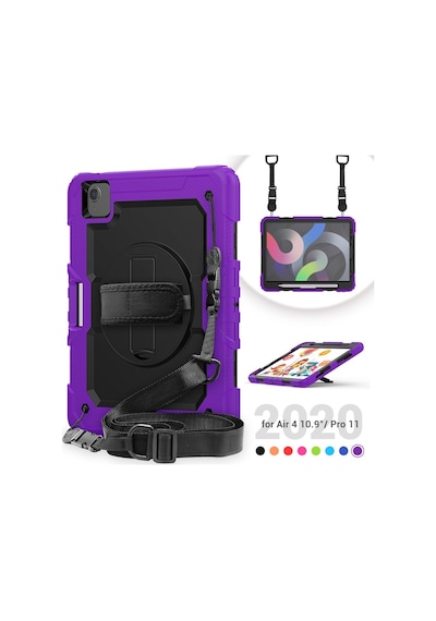 Apple Uyumlu iPad Pro 11 3. Nesil 2021 Kılıf Defender Askılı Pars Case A2377 A2459 A2301 A2460
