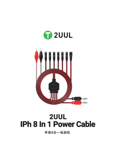 2uul Pw01 Apple Uyumlu iPhone 7-16 Pro Max İçin Pil Güç Kaynağı Kontrol Ve Aktivasyon Test Kablosu