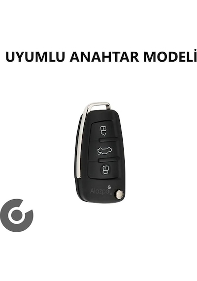 Audi A7 A6 A5 A4 A3 A1 & 8p 8l B5 B6 B7 B8 C4 C5 C6 4f Tt Rs & Q3 Q5 Q7 Tpu Anahtar Kılıfı Rose