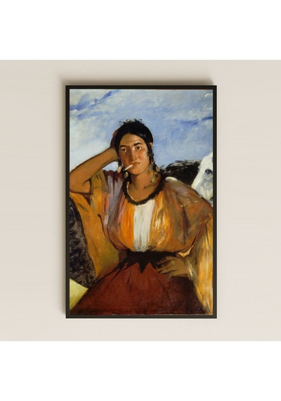 Manet Çingene Kadın Portresi - Güçlü Ve Özgür Kadın Temalı Sanat
