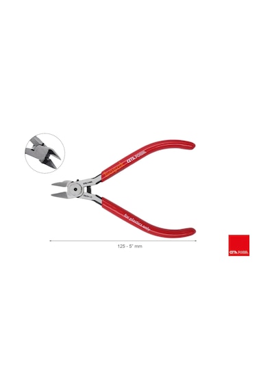 Ceta Form Plastik İçin Yan Keski 125mm E09/sh-125