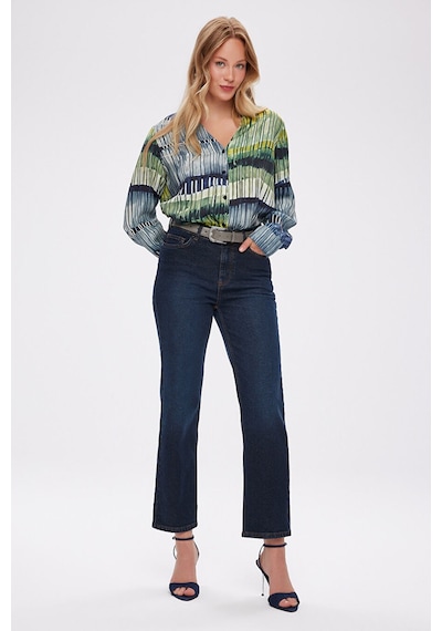 Faik Sönmez Wıdeleg Fit Önü Ütü İzli Elastanlı Jean Pantolon W27jpn008 Uw27jpn00827 İndigo