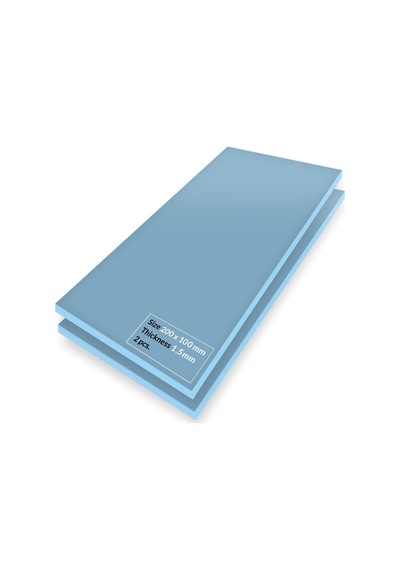 Lexroo Tp-3: Üstün Performanslı Termal Ped, 200 X 100 X 1,5 Mm, 2 Adet Standart