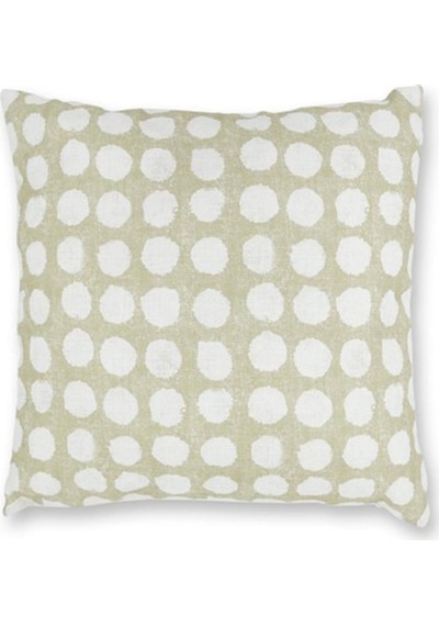 Mia Kırlent Yastık 45x45cm Yst0387 Armut Yeşili Puantiyeli