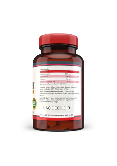 Nevfix Collagen ( Kolajen) Hyaluronic Acid 120 Tablet X 3 Kutu