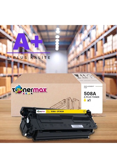 Hp 508a Cf362a Sarı Uyumlu Toner A Plus / Color Laserjet Enterprise M552 / M553 / Mfp M577