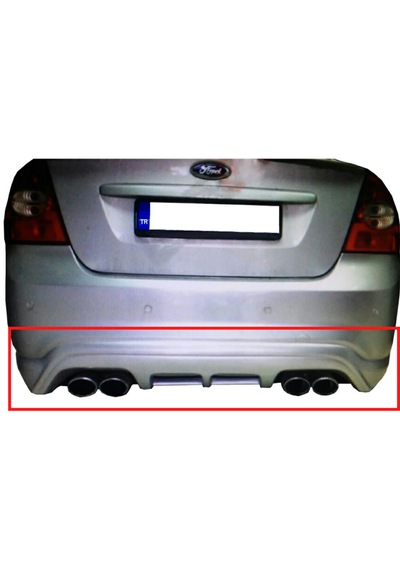 Focus 2.5 Sedan Makyajlı Kasa Fiber Arka Ek Boyasız-astarlı