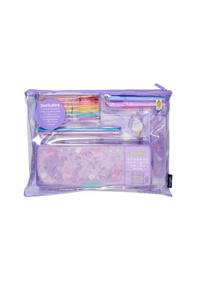 Smiggle Infinity Pop Out Stationery Gift Pack Purple 482272