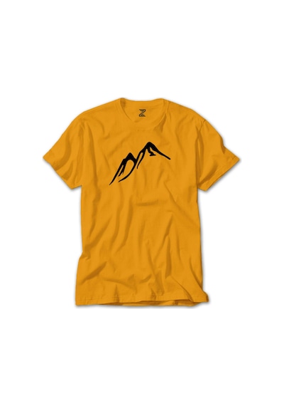 Everest Siluet Sarı Tişört