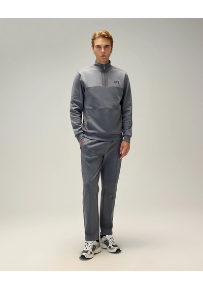 Ellesse Erkek Yarım Fermuarlı Sweat Antrasit