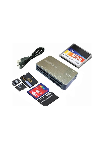 Pmr HT-09A All in One USB 2.0 to SD Micro SD CF MS MS Pro MS Duo Kart Okuyucu