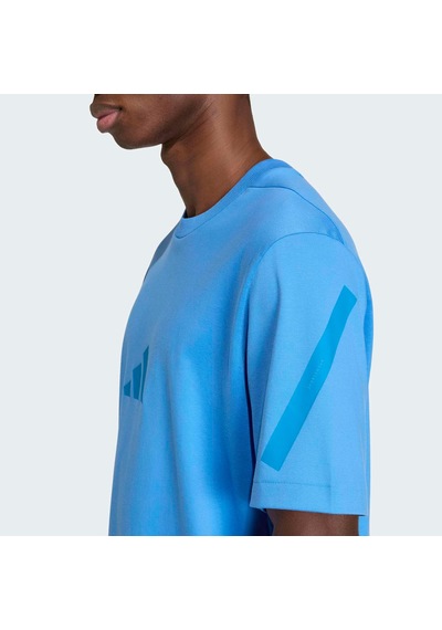 Adidas Z.n.e. Erkek Mavi Tişört Ke4697