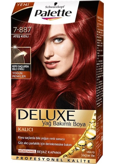 Palette Deluxe Set Boya 7 - 887 Ateş Kızılı