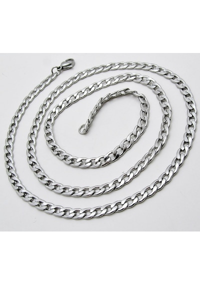 Gurmet Erkek Çelik Zincir Kolye Ince 4 Mm 56 Cm Eck06