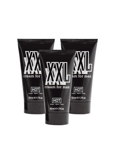 Süper Hotxxl Cream Men Hardener D.lay Enlrgr 3 Adet 50 Ml Erkeklere Özel Krem