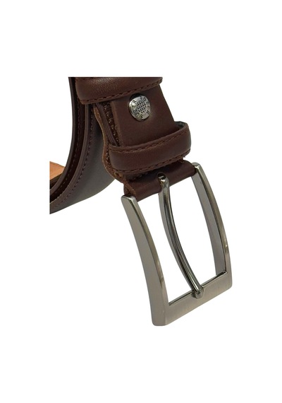 Süzer Deri Koyu Kahverengi Hakiki Deri Düz Renk Dikişli Model 3.5 Cm. Genişlikli Klasik Kemer - 219-dksl Kahverengi Süzer Deri Koyu Kahverengi Hakiki Deri Düz Renk Dikişli Model 3.5 Cm. Genişlikli Klasik Kemer - 219-dksl Kahverengi