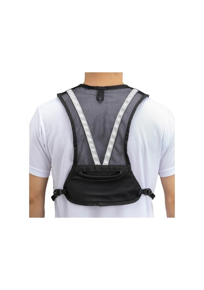 Mizuno Mesh Backpack Unisex Koşu Çantası Siyah Çok Renkli
