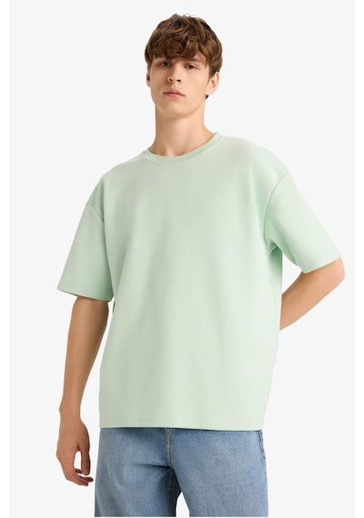 Defacto Oversize Geniş Kalıp Ütü Gerektirmeyen Bisiklet Yaka Kısa Kollu Basic Düz Ağır Kumaş Tişört X3926az25spgn1180 Yeşil Defacto Oversize Geniş Kalıp Ütü Gerektirmeyen Bisiklet Yaka Kısa Kollu Basic Düz Ağır Kumaş Tişört X3926az25spgn1180 Yeşil