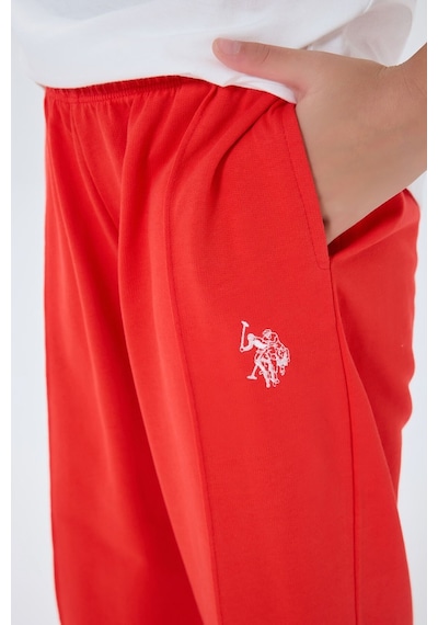 U.s. Polo Assn. Kız Çocuk Turuncu Pijama Takım Us2525-c-v1 Turuncu