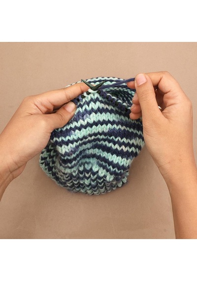 Knitpro - Değiştirilebilir İğne Setiwood Indigo - 1 Set