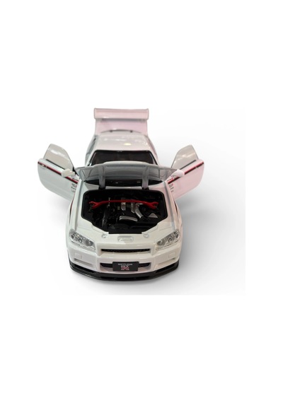 Hobbiez World 1/24 Nissan Gtr R34 - Nismo White