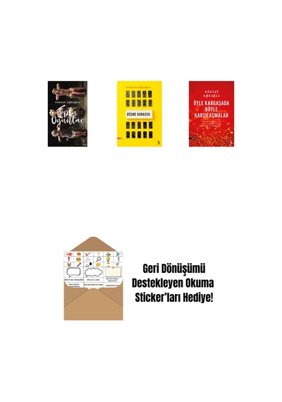 Toplu Oyunlar Ciltli + Düşme Korkusu + Öyle Kargaşada Böyle Karşılaşmalar + Okuma Sticker'ları