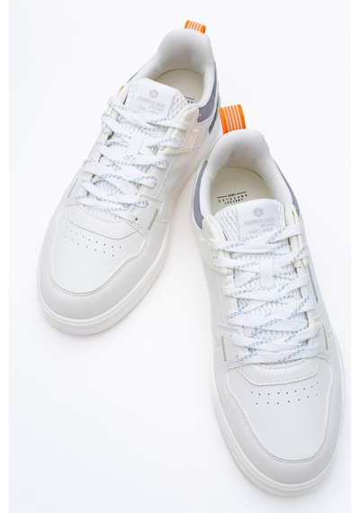Hammer Jack Erkek Kalın Taban Bağcıklı Sneaker Gerçek Deri Hj 25205m Beyaz/turuncu Hammer Jack Erkek Kalın Taban Bağcıklı Sneaker Gerçek Deri Hj 25205m Beyaz/turuncu
