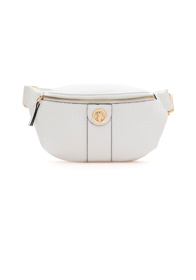 U.S. Polo Assn. Kadın Beyaz Bel Çantası 50293695-VR013