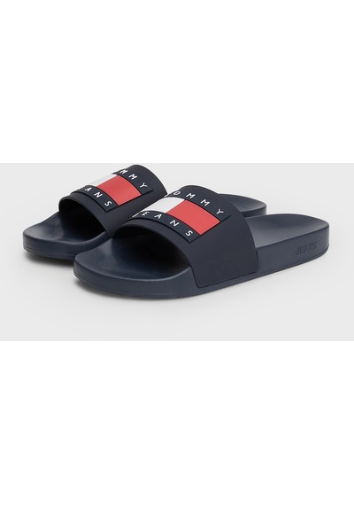 Tommy Jeans Erkek Terlik Em0em01191 C1g Lacivert