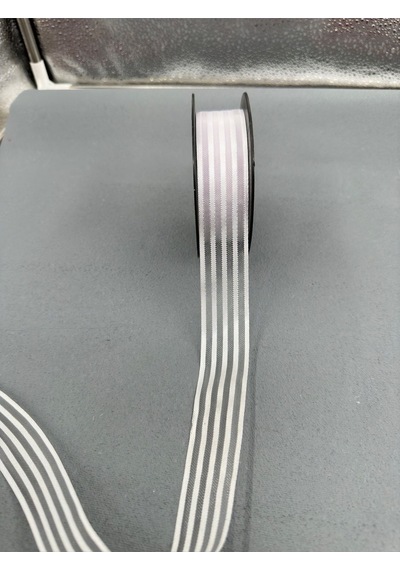 Paşateks 2.5 Cm Fileli Organze Şerit-5 Metre-optik Beyaz