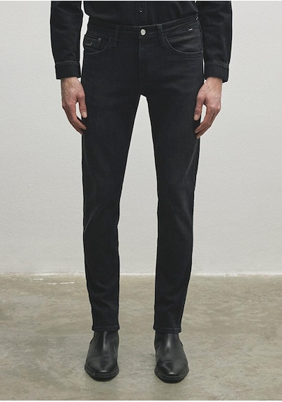 Mavi Erkek Jake Deep Smoke Lux Black 0042286544 Gri