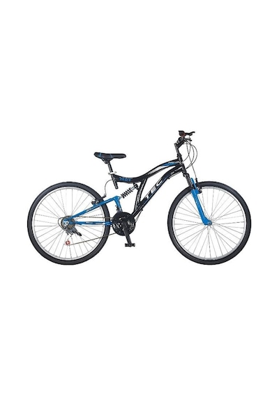 Belderia Tec Master 24 Jant Çift Amortisörlü 21 Vites Dağ Bisikleti 48 Cm Gümüş