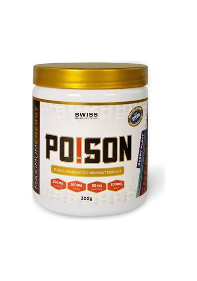 Swiss Pharmaceuticals Poison Dmaa Special Dmaa Formul Preworkout 300 G