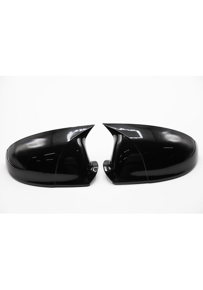 Hyundai Elantra 2011-2015 Sinyalli Piano Black Batman Yarasa Ayna Kapağı