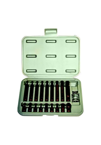 Rico 19 Parça Kaplamalı Delikli Torx Bits  Set