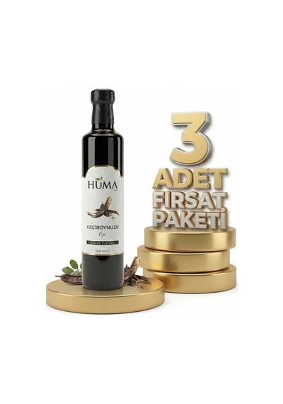 Naturalive Huma Keçiboynuzu Özü 3x500 Ml