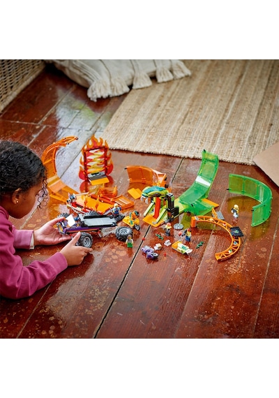 LEGO® City 60339 Çift Çemberli Gösteri Arenası 598 Parça
