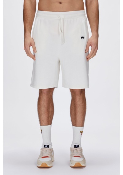 Bad Bear Gian Sweatshorts Beyaz Erkek Şort Beyaz