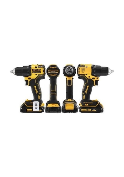 Dewalt DCD708D2T-QW 18V 1.5 Ah Çift Akülü Kompakt Kömürsüz Akülü Darbesiz Matkap