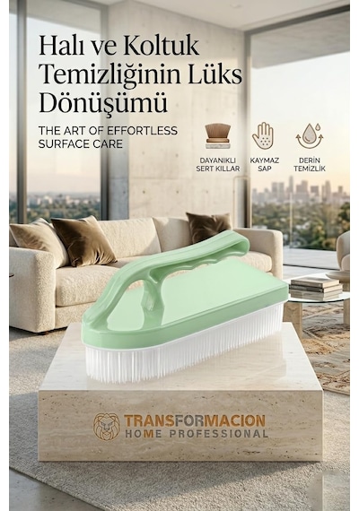 Proclean Halı &amp Koltuk Derinlemesine Temizlik Fırçası Yüzeylere Profesyonel Dokunuş 714873 Genel