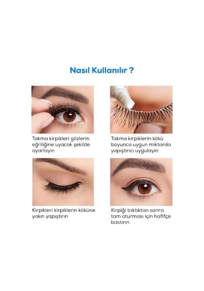 Su Geçirmez Kirpik Yapıştırıcısı Glue Siyah Renk