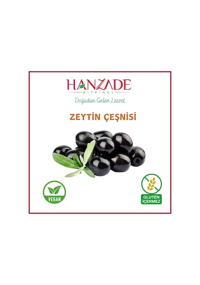 Hanzade Bitkisel Zeytin ve Zeytinyağı Çeşnisi 100 G