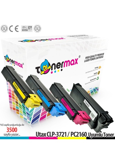 Utax Clp-3721 Uyumlu Toner Takım
