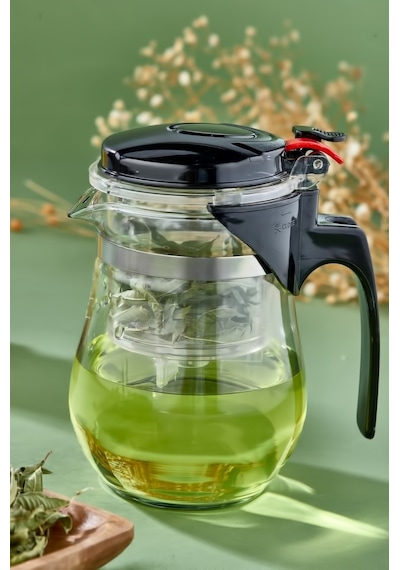 Bitki Çay Demliği French- Press 500 Ml Bitki Çay Demliği