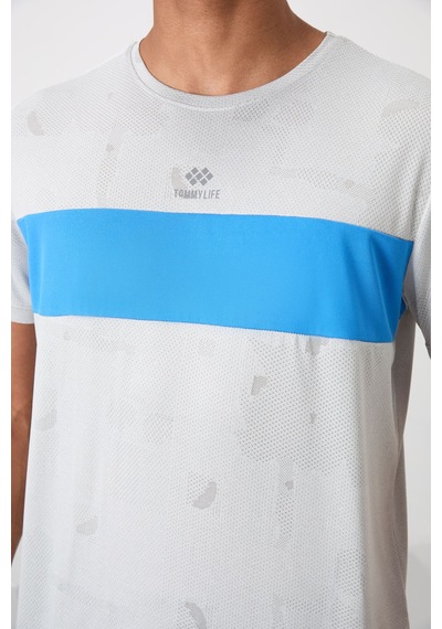 Tommy Life Taş Polyester Nefes Alan Jakarlı İnce Esnek Standart Fit Erkek Performans T-shirt - 88398 Taş Tommy Life Taş Polyester Nefes Alan Jakarlı İnce Esnek Standart Fit Erkek Performans T-shirt - 88398 Taş