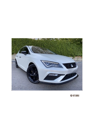 Kit Garaj Seat Leon Mk3 2013-2020 Rieger Fr Ön Lip Plastik Boyasız