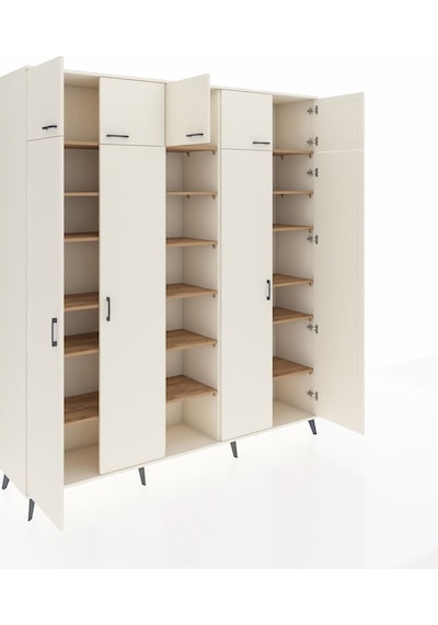 Hyperion Dolap 18 Raflı 9 Kapaklı 220x44x243 Aytaşı-aytaşı/çam Aytası/atlas Çam Hyperion Dolap 18 Raflı 9 Kapaklı 220x44x243 Aytaşı-aytaşı/çam Aytası/atlas Çam