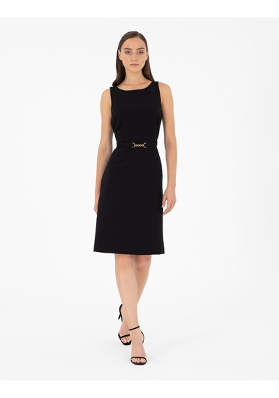 Pierre Cardin Kadın Siyah Elbise Dokuma 50297162-vr046 Siyah