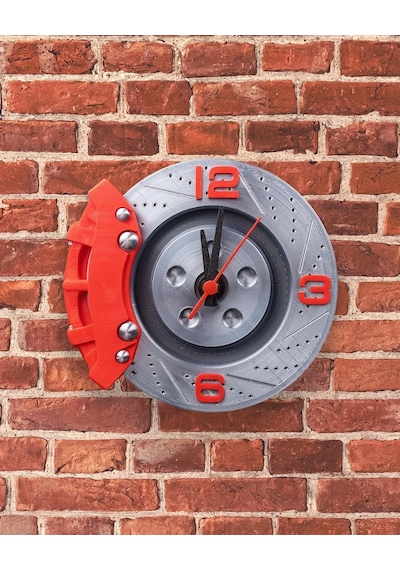 Brake Time Duvar Saati Spor Fren Diski Tasarımlı Dekoratif Saat-181