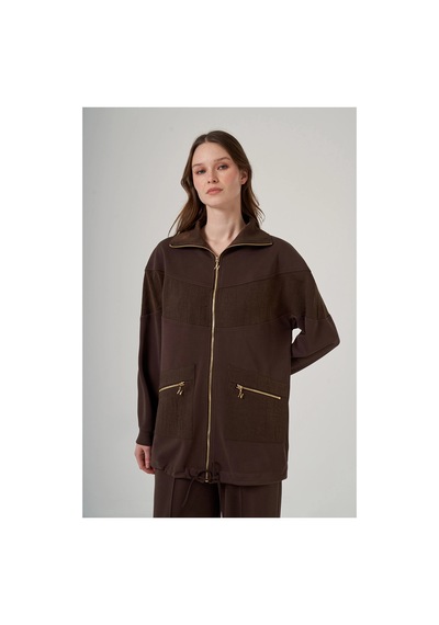 Nuss 1089 Pantolonlu Takım - Kahve